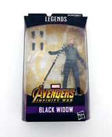 2017 Hasbro Marvel Legends Avengers Infinity War 6 inch Black Widow Aciton Figure - NO Cull Obsidian BAF