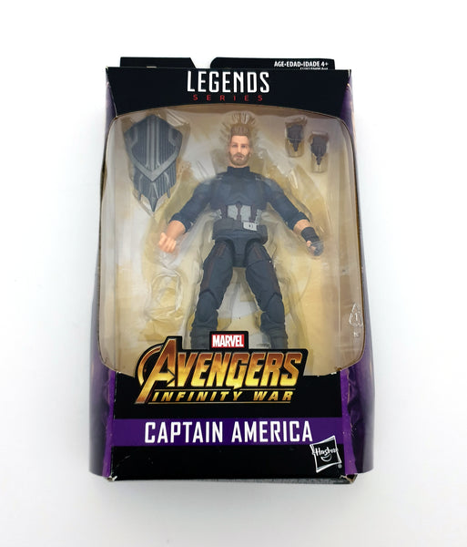 2017 Hasbro Marvel Legends Avengers Infinity War 6 inch Captain America Action Figure - NO Thanos BAF