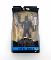 2017 Hasbro Marvel Legends Black Panther 6 inch Erik Killmonger Action Figure - NO Okoye BAF