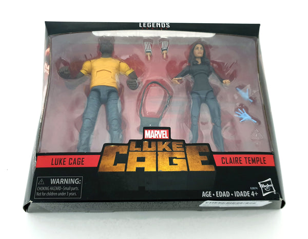 2017 Hasbro Marvel Legends Luke Cage 6 inch Luke Cage & Claire Temple Action Figures