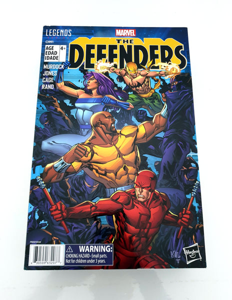 2017 Hasbro Marvel Legends The Defenders 6 inch Action Figures 4 Pack - Amazon Exclusive