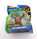 2017 Playmates TMNT Totally Turtles 4.5 inch Hot Head Raph Action Figure
