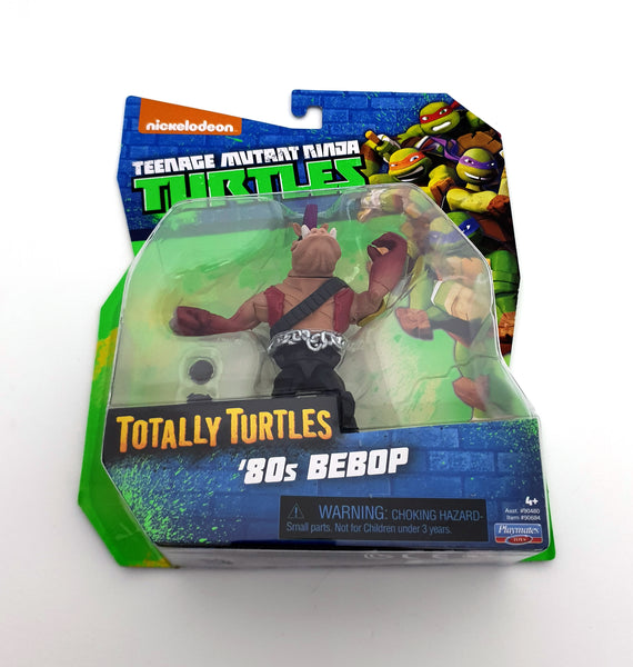 2017 Playmates TMNT Totally Turtles 4.5 inch '80s Bebop Action Figure