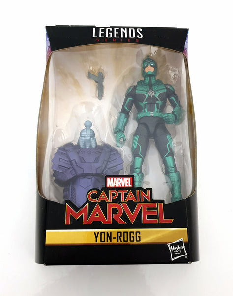 2018 Hasbro Marvel Legends Captain Marvel 6 inch Yon-Rogg Action Figure - Kree Sentry BAF
