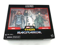 2018 Hasbro Marvel Legends Thor Ragnarok 6 inch Skurge & Hela Action Figures