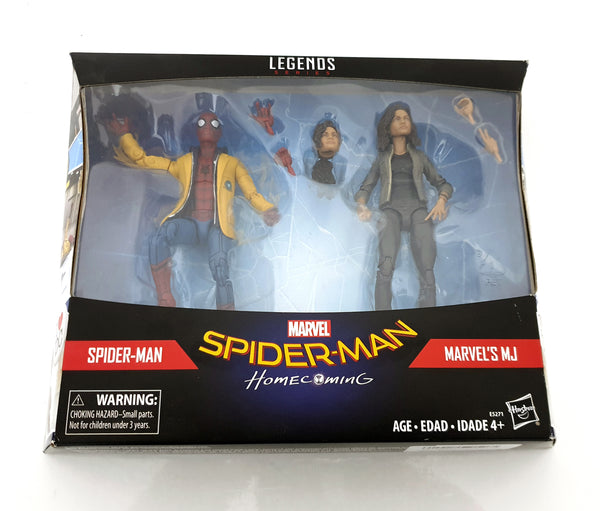 2018 Hasbro Marvel legends Spider-Man Homecoming 6 inch Spider-Man & MJ Action Figures