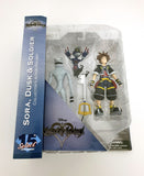 2017 Diamond Select Toys Disney Kingdom Hearts 3 inch Soldier 6 inch Sora & 7 inch Dusk Action Figures