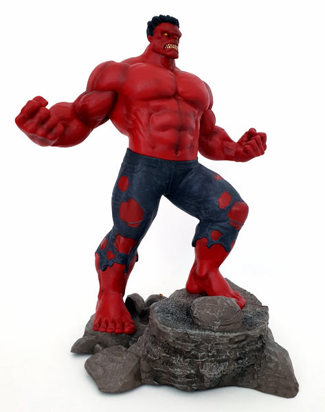 2019 Diamond Select Toys Gallery Marvel Hulk 12 inch Red Hulk Figure Diorama