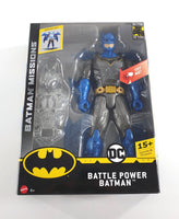 2019 Mattel Batman Missions 12 inch Electronic Battle Power Batman Action Figure