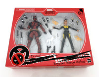 2020 Hasbro Marvel Legends X-Men 6 inch Deadpool & 5.5 inch Negasonic Teenage Warhead Action Figures