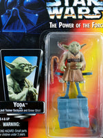 1995 Kenner Star Wars The Power of the Force 2" Yoda Action Figure