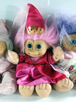 1990's RUSS 12"-14" Troll Plush Dolls