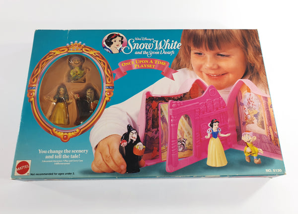 1994 Mattel Disney Snow White Once Upon a Time Playset