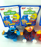1996 OddzOn Sesame Street 4" Koosh Balls