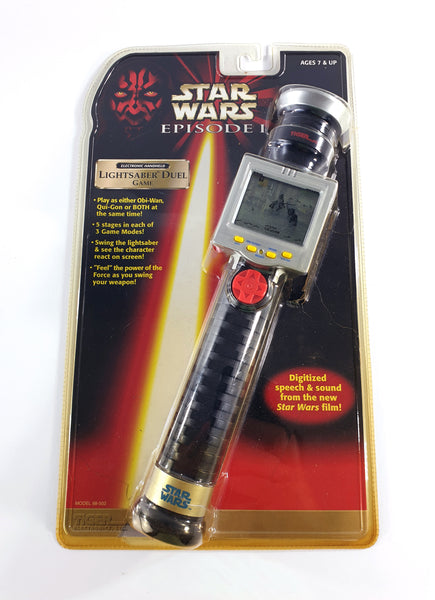 1999 Tiger Electronics Star Wars Lightsaber Electronic Handheld Game Console