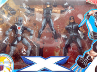 2010 Hasbro Marvel Universe X-Force 3.75" Deadpool, Wolverine & Warpath Action Figures