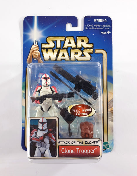 2002 Hasbro Star Wars Attack of the Clones 3.75" Clone Trooper Action Figure