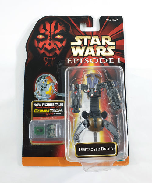 1998 Hasbro Star Wars Episode I 4" Destroyer Droid Action Figure