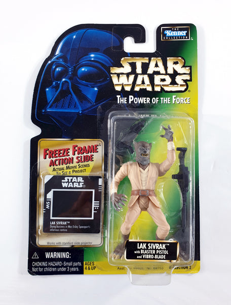 1997 Kenner Star Wars The Power of the Force 3.75" Lak Sivrak Action Figure
