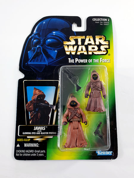 1996 Kenner Star Wars The Power of the Force 2.5" Jawas Action Figures