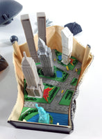 1996 Trendmasters Independence Day 5" Defend NYC Micro Battle Playset