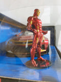 2018 Jada Toys Marvel Avengers 2.75" Iron Man Die-Cast Figurine & 8" Die-Cast 2016 Chevy Camaro