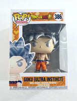 2018 Funko Pop Dragon Ball Super #386 3.75" Goku (Ultra Instinct) Figure