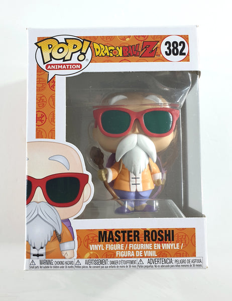 2018 Funko Pop Dragon Ball Z #382 3.75" Master Roshi Figure