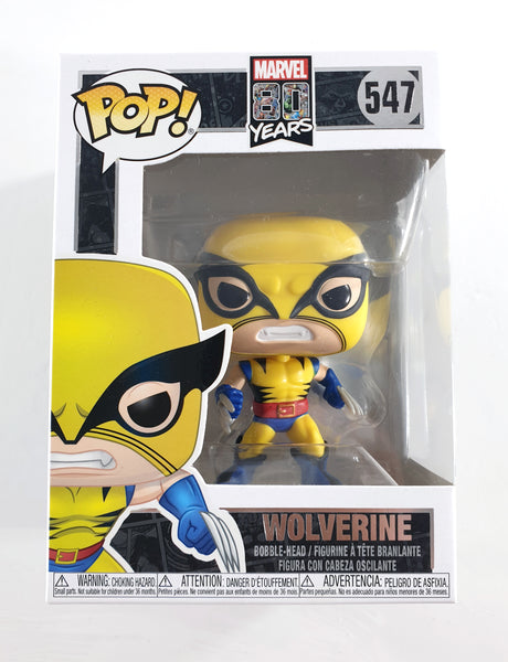 2019 Funko Pop Marvel 80 Years #547 3.75" Wolverine Figure