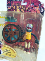 2002 Palisades The Muppet Show 25 Years 4" Gonzo The Great Action Figure with Cannon
