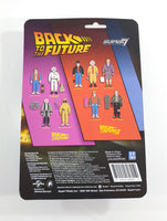 2020 Funko Super7 ReAction Back to the Future 3.75" Doc Brown with Einstein Action Figure