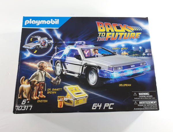 2020 Playmobil Back to the Future 70317 Delorean Time Machine 64 Pieces Building Set