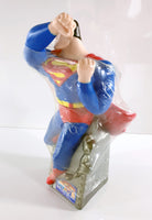 1996 Kid Care DC 10" Superman Bubble Bath Figure
