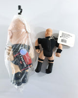1999 Ringside Supplies WWF Steve Austin 10" Sipper Bottle & 8" Plush Doll