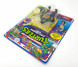 1992 Playmates TMNT Turtle Games 4.5" Super-Swimmin' Raph Action Figure