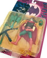 דמות פעולה אקשן פיגר בובה בגודל 5 אינץ' 12.5 ס"מ סנטימטר של רובין צלבן לוחם אגדות באטמן מהליין דיסי קומיקס הדמות יוצרה ע"י קנר בשנת 1996 גיבור על צעצועים קומיקס אספנות וינטג'