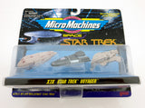  מארז דגמים מיניאטוריים של ספינות מהליין של Star Trek Voyager סטאר טרק מסע בין כוכבים Micro Machines מיקרו מאשינס 1996 וינטג'