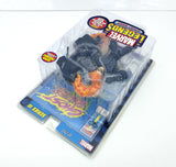 2002 Toy Biz Marvel Legends 6" Ghost Rider Action Figure with 8" Motorcycle