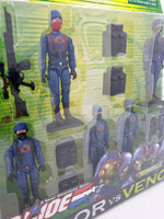 מארז דמות דמויות פעולה אקשן פיגר פיגרס פיגרז פיגרים בובה בובות בגודל 3.75 אינץ' 9.5 ס"מ סנטימטר של חייל סער קוברה מהליין כוח המחץ ג'יאייג'ו גי' איי ג'ו ג'י.איי.ג'ו ולור אומץ נגד ונום רעל הדמות מארז יוצרה יוצר על ידי הסברו האסברו בשנת 2003 וינטג' צעצוע צעצועי צעצועים אספנות איסוף אוסף נשקים רובה 