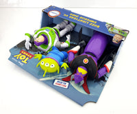 2018 Mattel Disney Toy Story 8.5" Emperor Zurg, 7" Buzz Lightyear & 3" Alien Action Figures