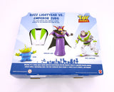 2018 Mattel Disney Toy Story 8.5" Emperor Zurg, 7" Buzz Lightyear & 3" Alien Action Figures