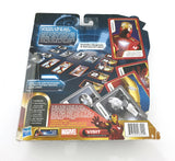 2010 Hasbro Marvel Iron Man VS. War Machine Battling Card Game & Figurines