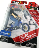 מארז דמות פעולה אקשן פיגר בגודל 14 ס"מ ואופניים 12.5 ס"מ רוכב אגדי מייק איטקן אייטקן BMX הרכבה החלפה חלקים וינטג' 2010