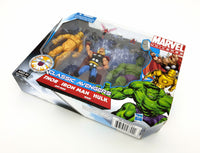 2010 Hasbro Marvel Universe Classic Avengers 4" Iron Man Thor Hulk Action Figures