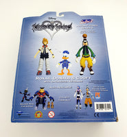 2018 Diamond Select Toys Disney Kingdom Hearts 4" Donald Duck 6" Sora & 7" Goofy Action Figures