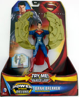 דמות פעולה אקשן פיגר בובה בגודל 6 אינץ' 15 ס"מ סנטימטר של סופרמן איש הפלדה מהליין דיסי קומיקס הדמות יוצרה ע"י מאטל בשנת 2013 גיבור על קומיקס אספנות