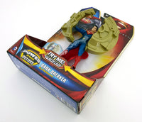 2013 Mattel DC Superman Man of Steel 6" Bank Breaker Superman Action Figure