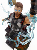 2018 Diamond Select Toys Marvel Avengers Infinity War 12" Thor with Stormbreaker Figure Diorama