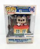 2021 Funko Pop Disneyland #06 3.75 inch Minnie Mouse Figure - Amazon Exclusive