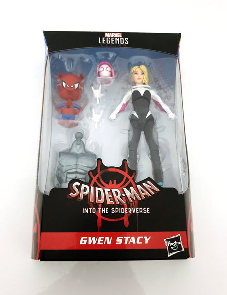 2021 Hasbro Marvel Legends Spider-Man Into The Spider-Verse 5 inch Gwen Stacy Action Figure - Stilt Man BAF